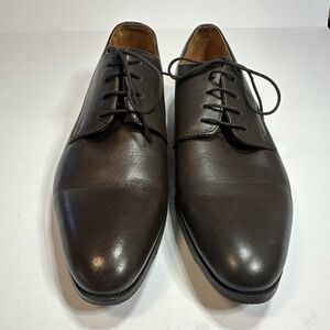 Carlos by Carlos Santana Men's Power Derby Oxfords dress Shoes Brown Size 7.5 M